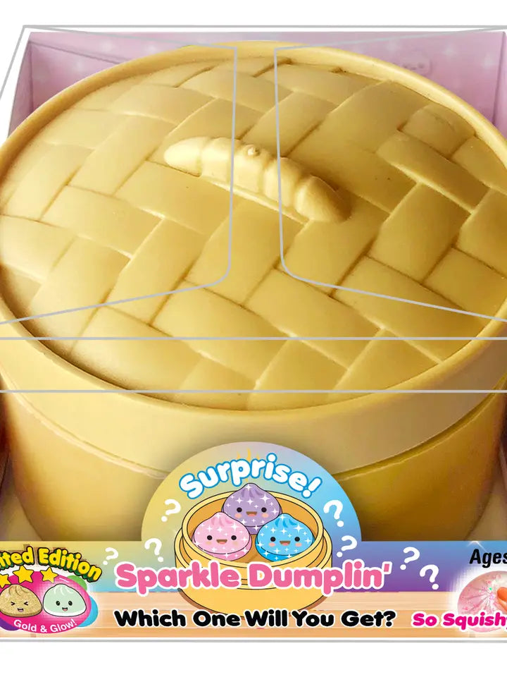 Squishy Mini Dumpling Gold and Glow