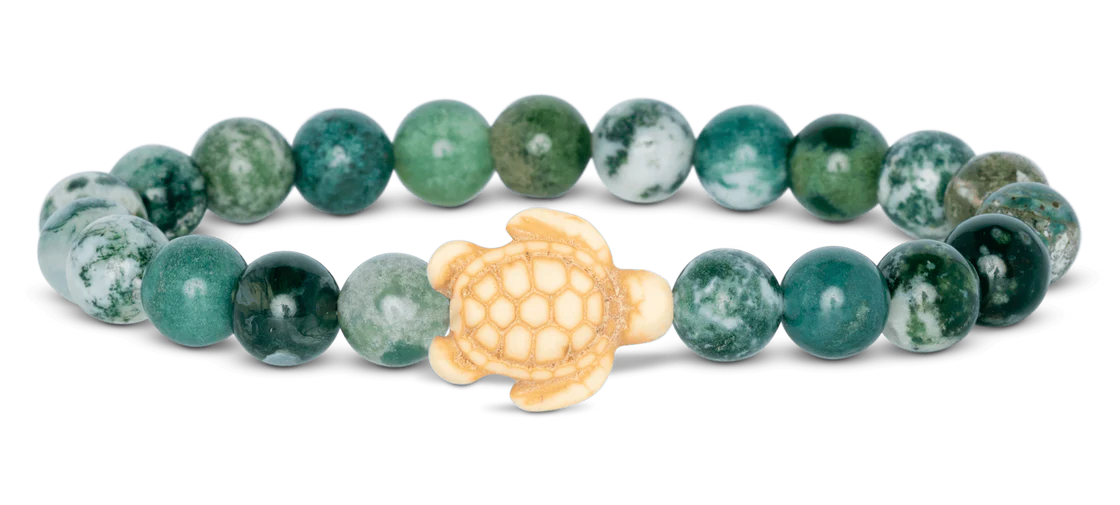 Fahlo Bracelet Turtle Journey Seagrass Green