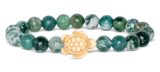 Fahlo Bracelet Turtle Journey Seagrass Green