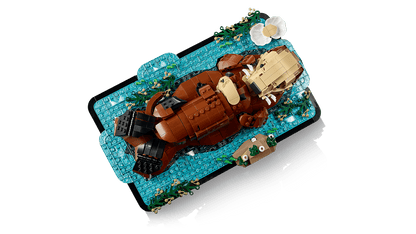 LEGO Floating Sea Otters