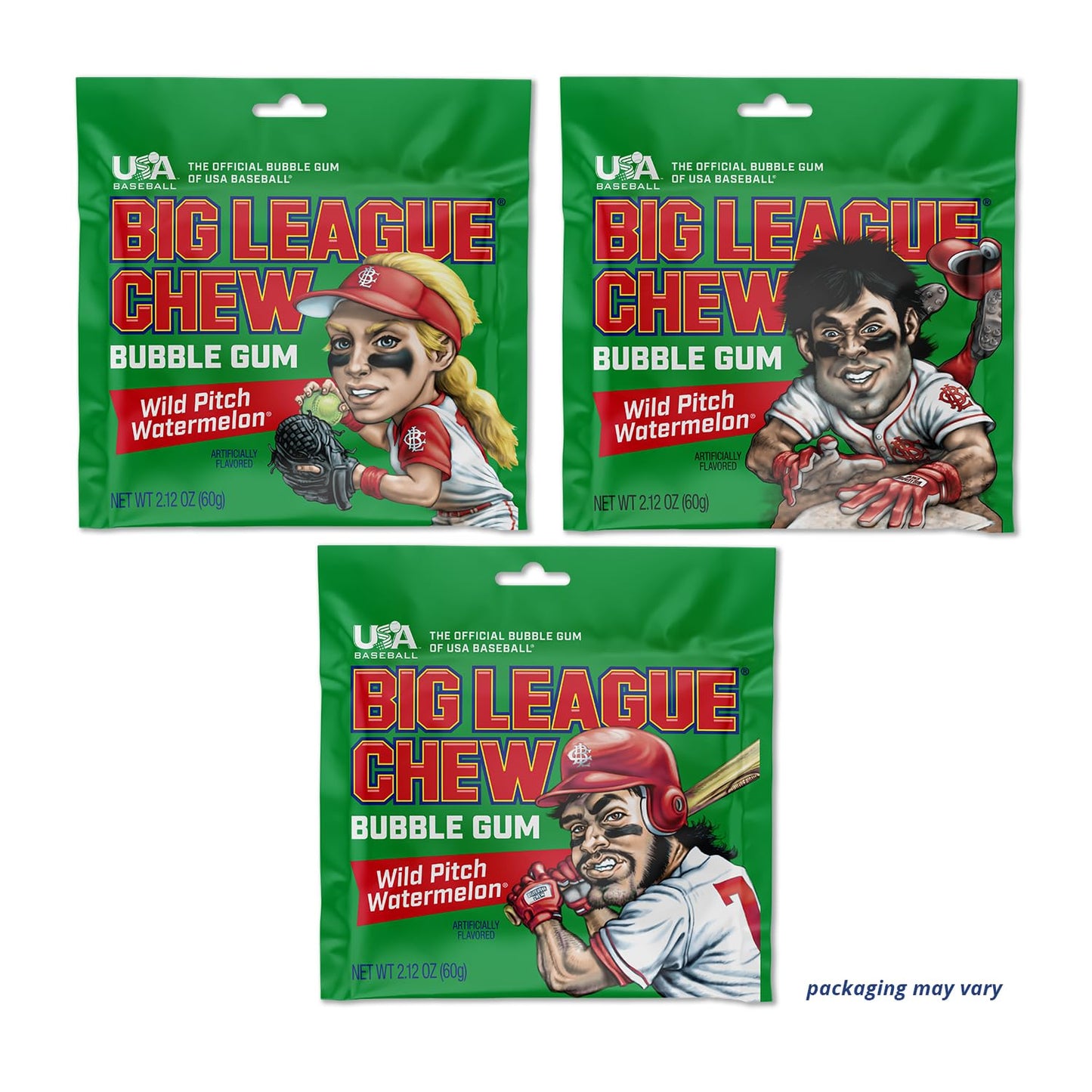 Big League Chew Wild Pitch Watermelon