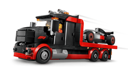 LEGO F1 Display Truck with Audi F1 Race Car