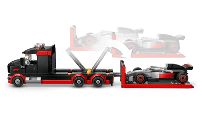 LEGO F1 Display Truck with Audi F1 Race Car