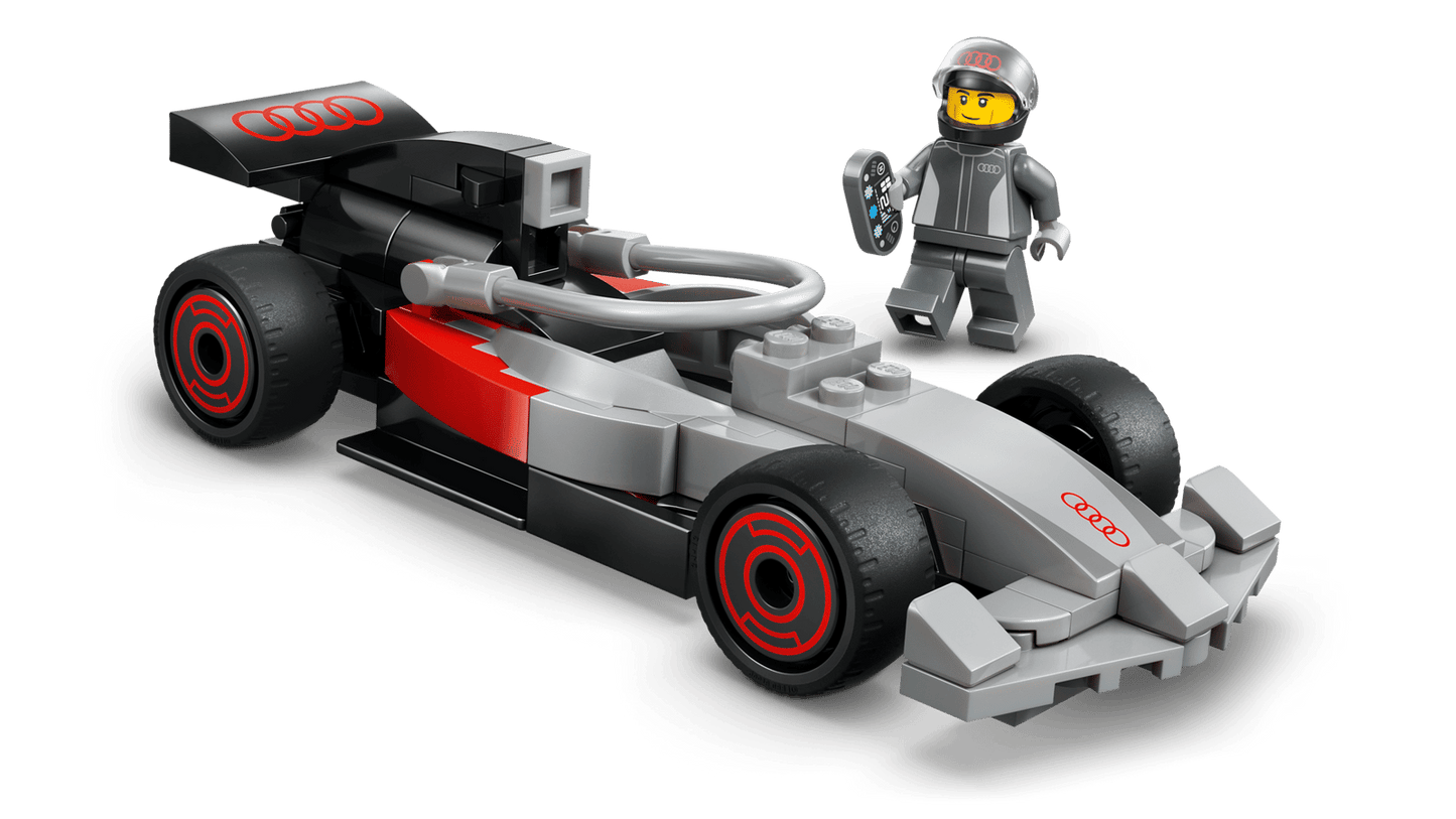 LEGO F1 Display Truck with Audi F1 Race Car
