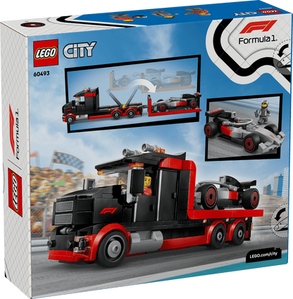 LEGO F1 Display Truck with Audi F1 Race Car
