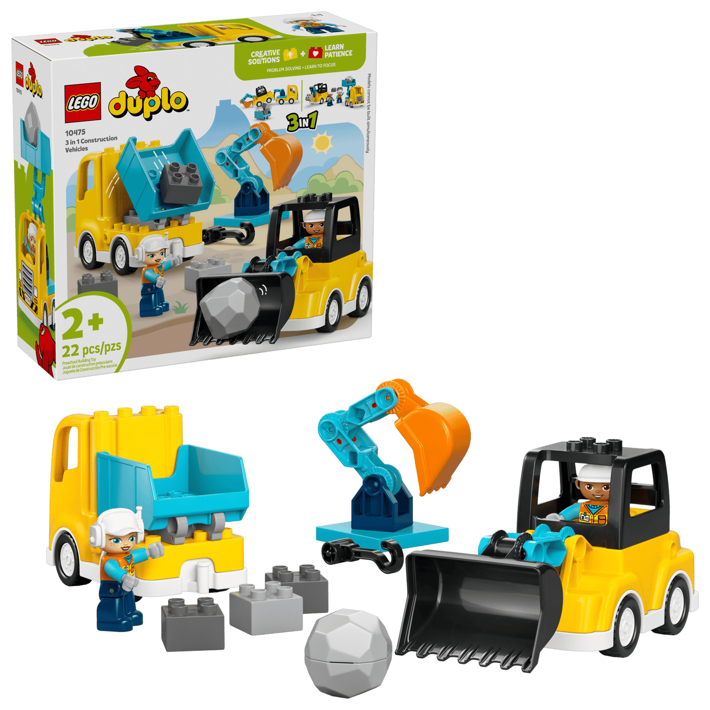 LEGO 3 in 1 Construction Vehicles