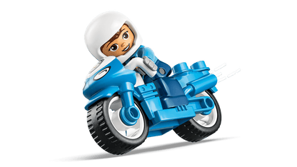 LEGO Blue Police Motorcycle