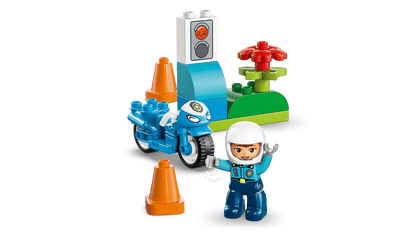 LEGO Blue Police Motorcycle