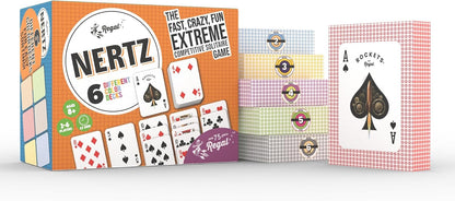 Nertz Fast Crazy Fun Extreme Competitive Solitaire Game