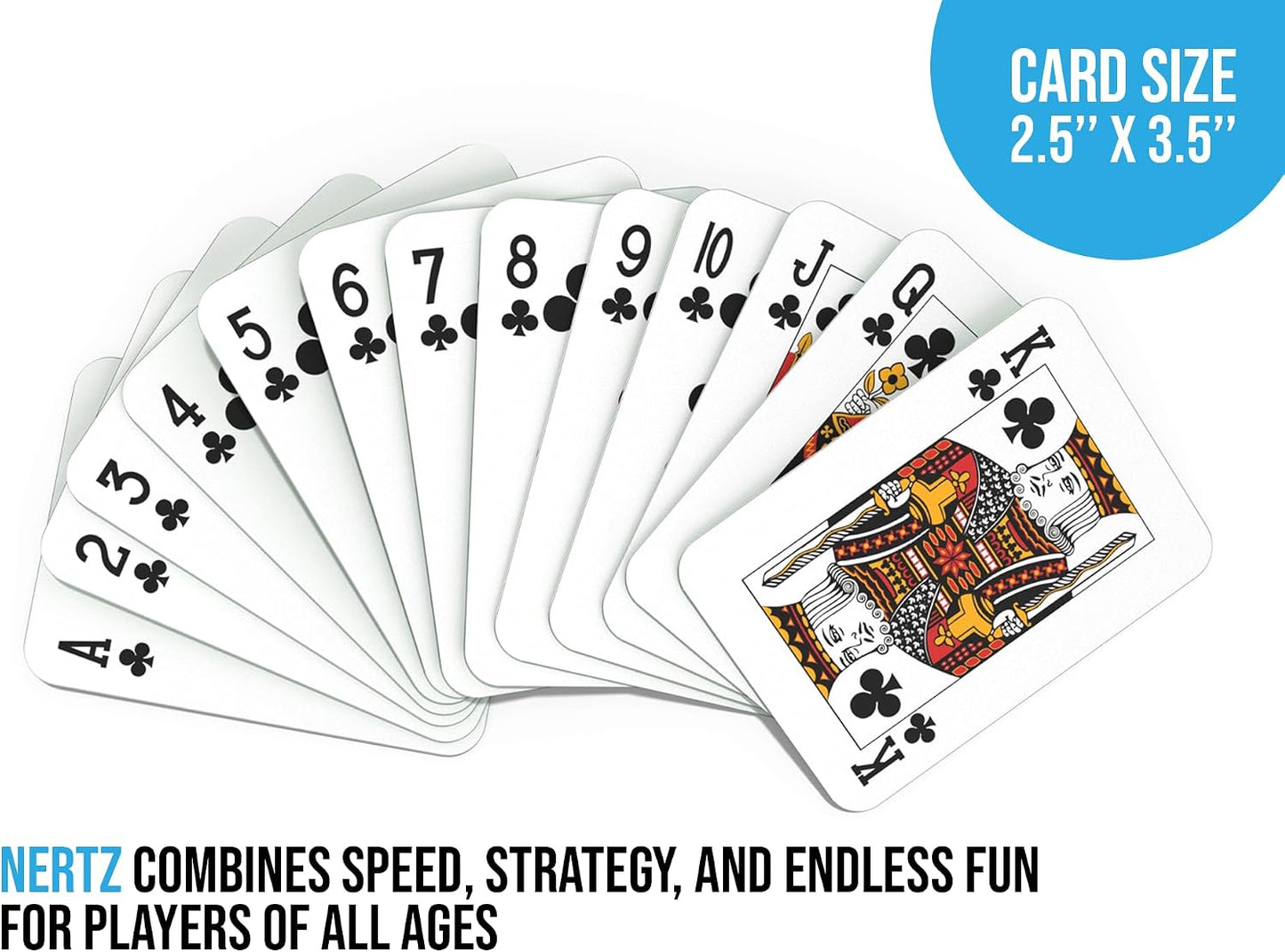 Nertz Fast Crazy Fun Extreme Competitive Solitaire Game