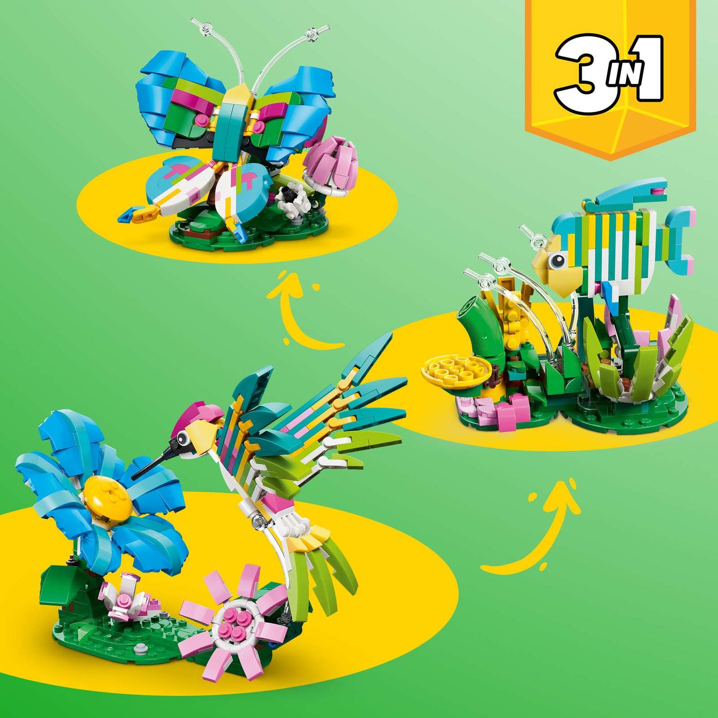 LEGO Wild Animals Colorful Hummingbird