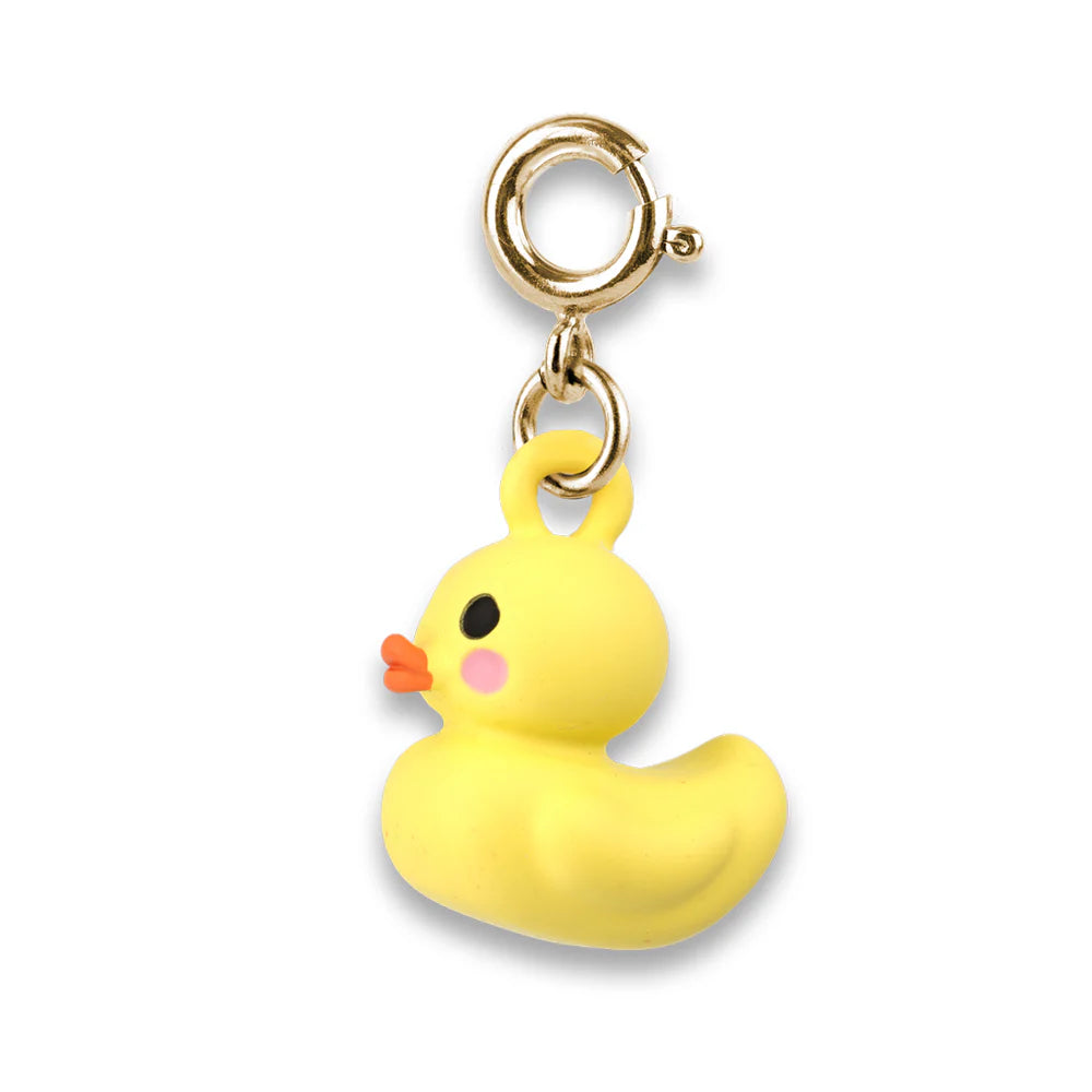 Charm it Gold Rubber Ducky
