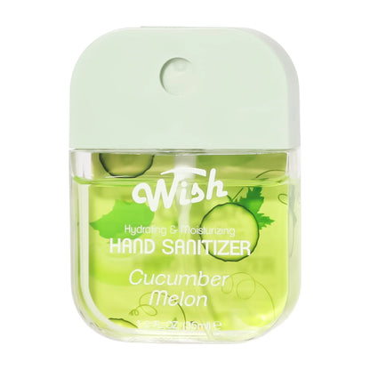Cucumber Melon Hydrating and Moisturizing Wish Hand Sanitizer Spray