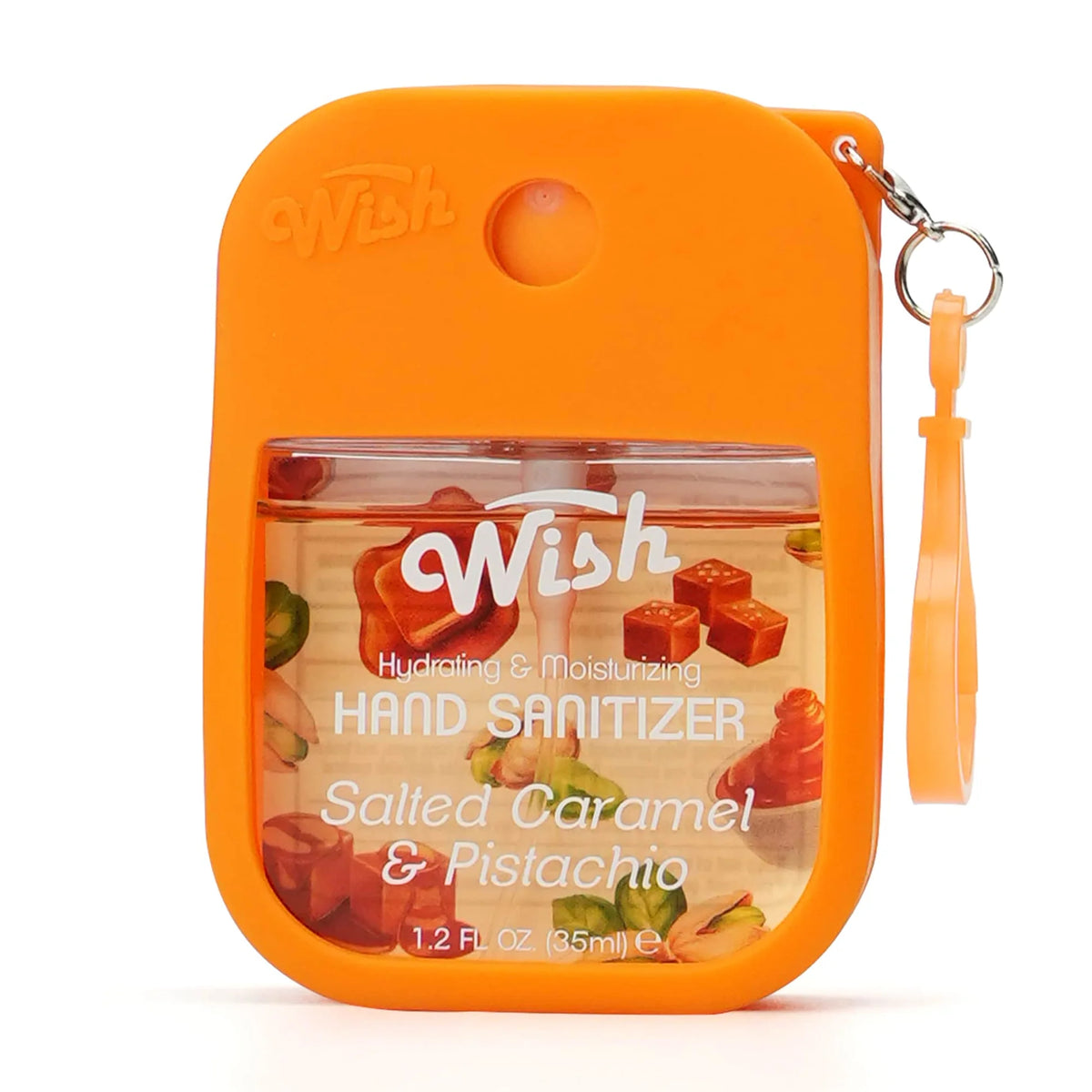 Salted Caramel and Pistachio Hydrating and Moisturizing Wish Hand Sanitizer Spray