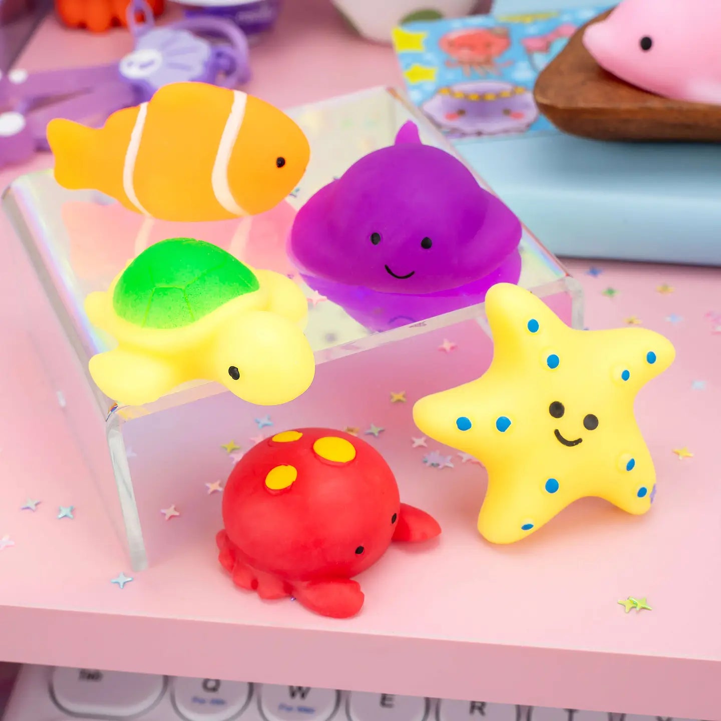 Kawaii Mini Gummy Marine Pals Animals Mochi