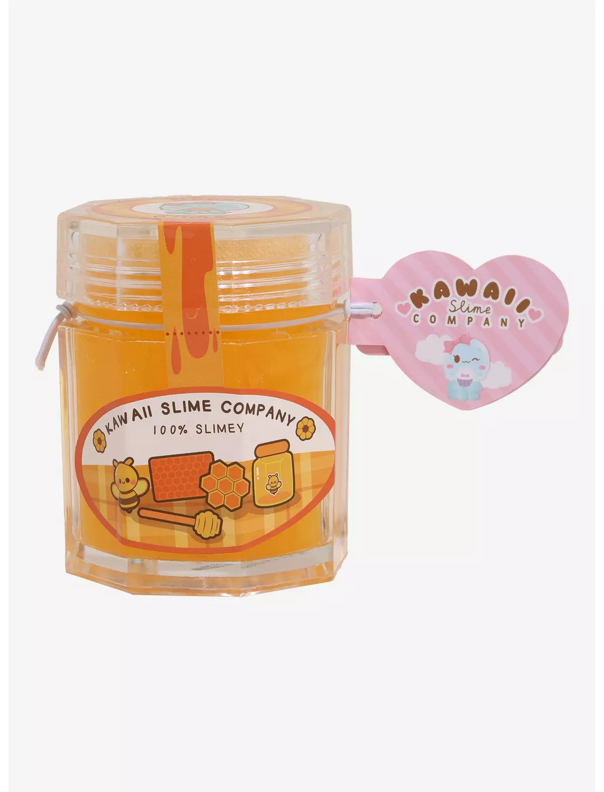Homemade Honey Clear Slime