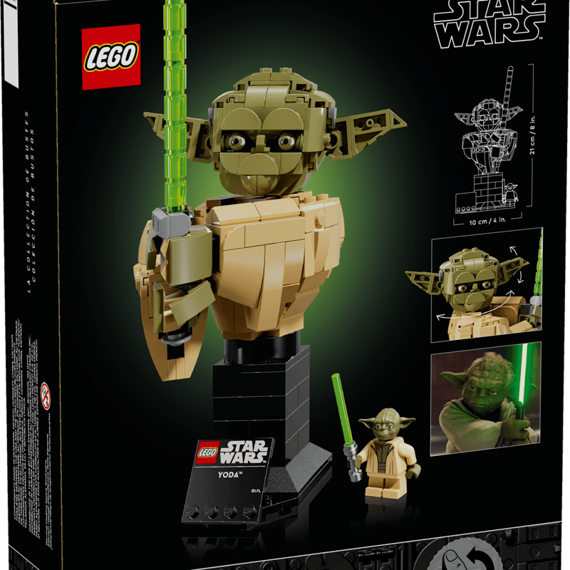 LEGO Yoda Bust