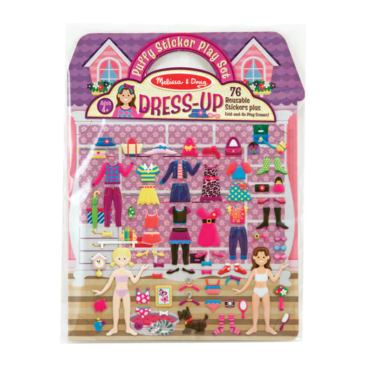 Puffy Sticker Dress Up