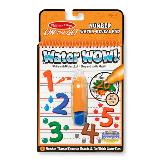 Water WOW!® Water-Reveal Pad Numbers