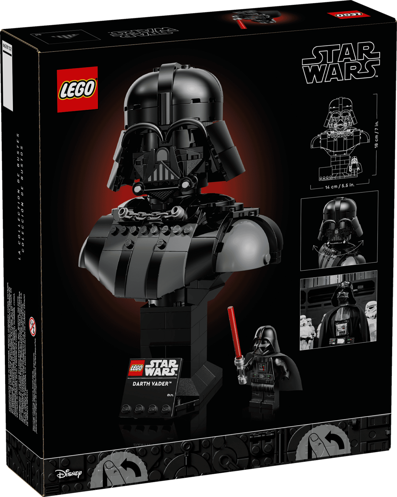 LEGO Darth Vader Bust