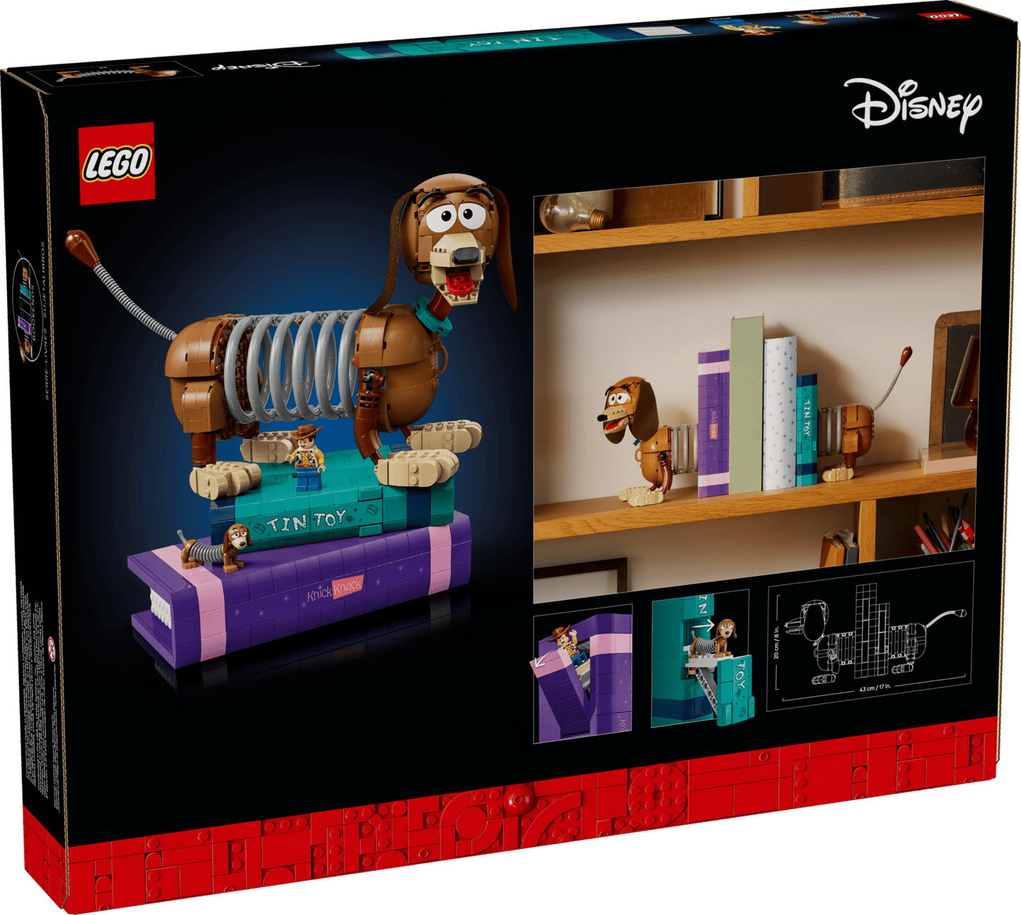 LEGO Toy Story Slinky Dog Bookends