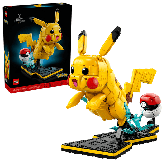 LEGO Pikachu and Pok Ball