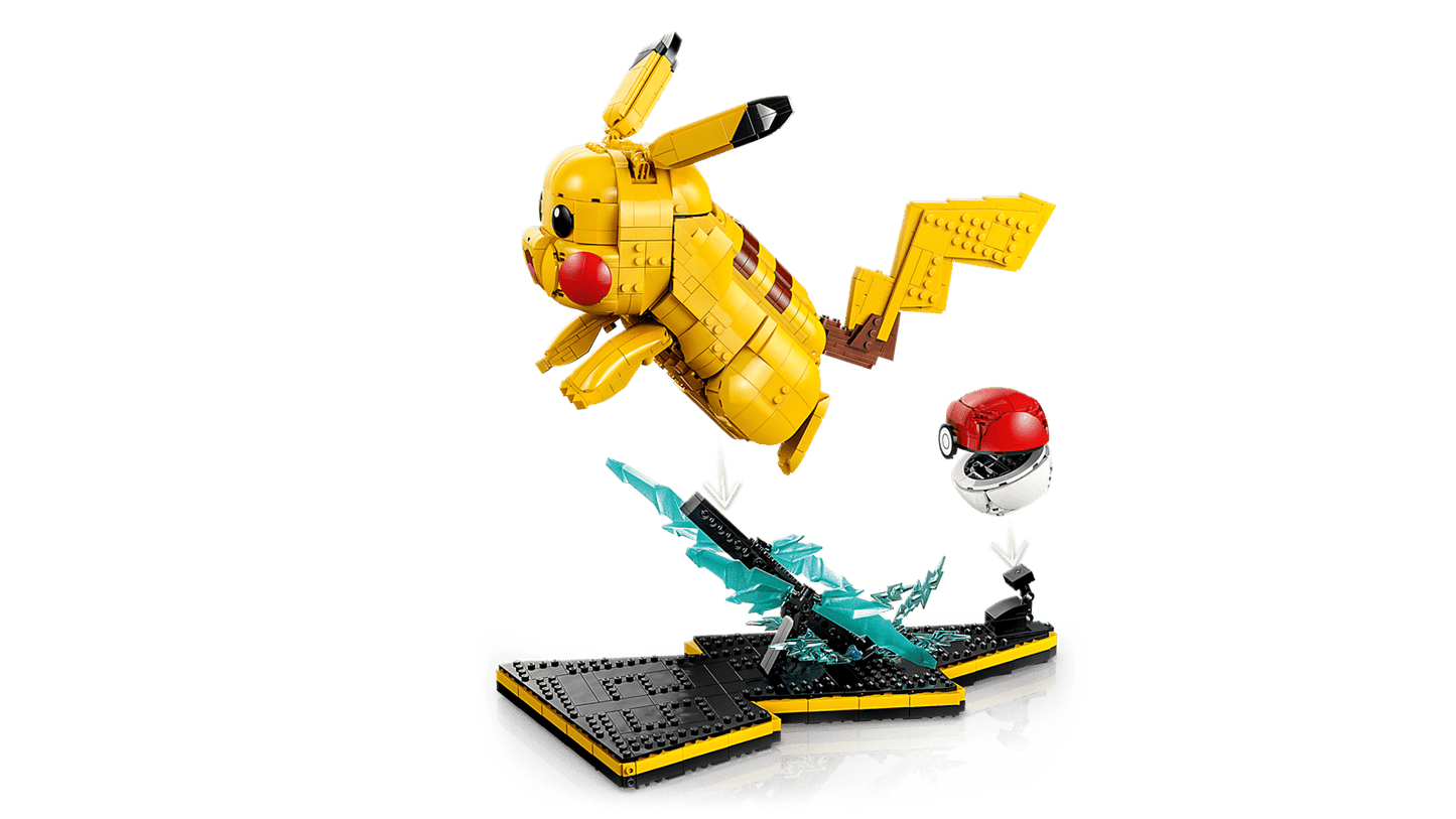 LEGO Pikachu and Pok Ball