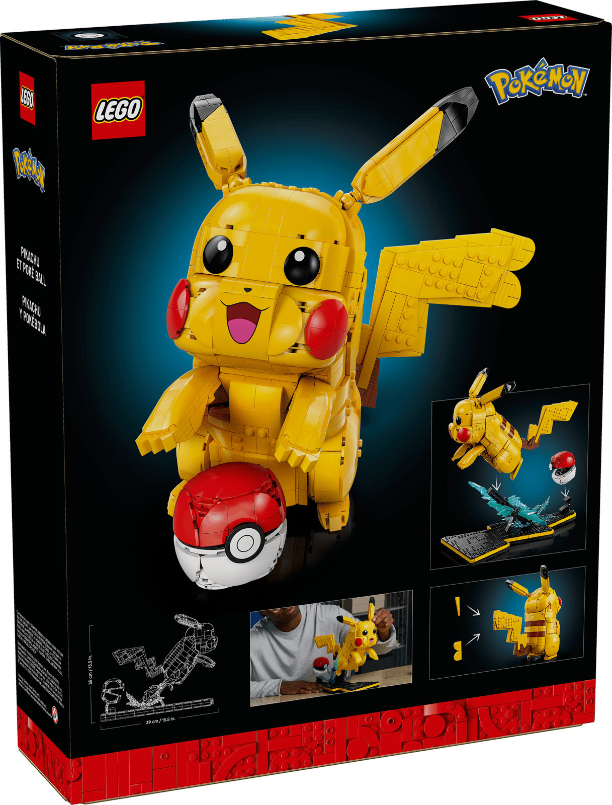 LEGO Pikachu and Pok Ball