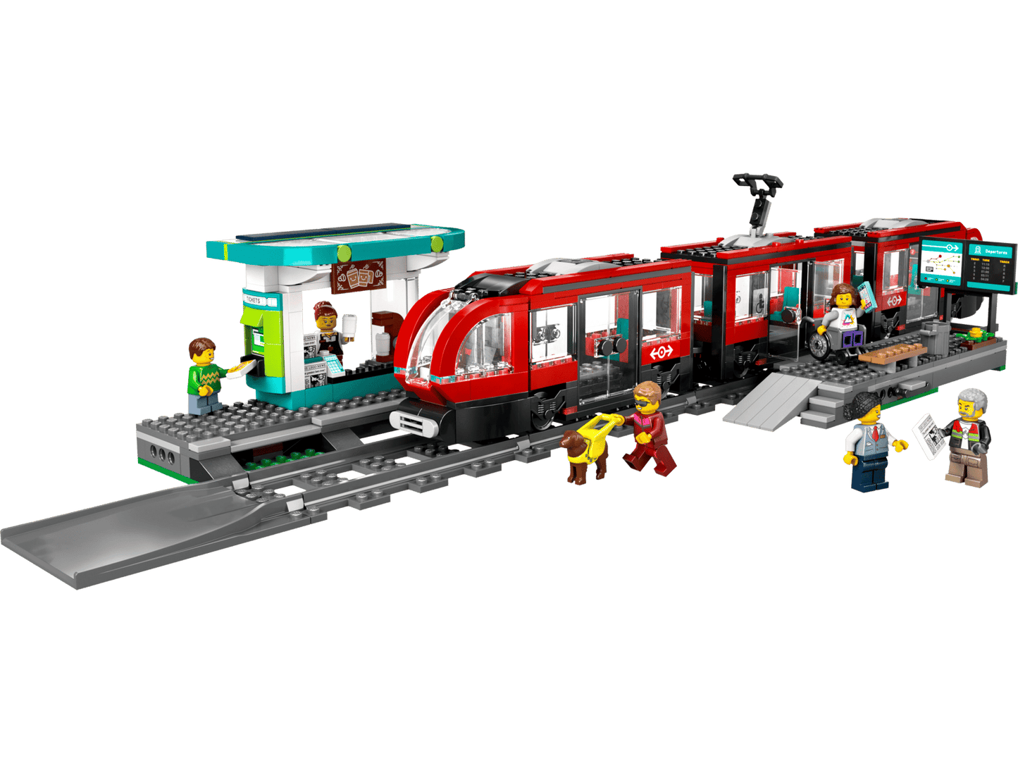 LEGO Downtown Streetcar and Station