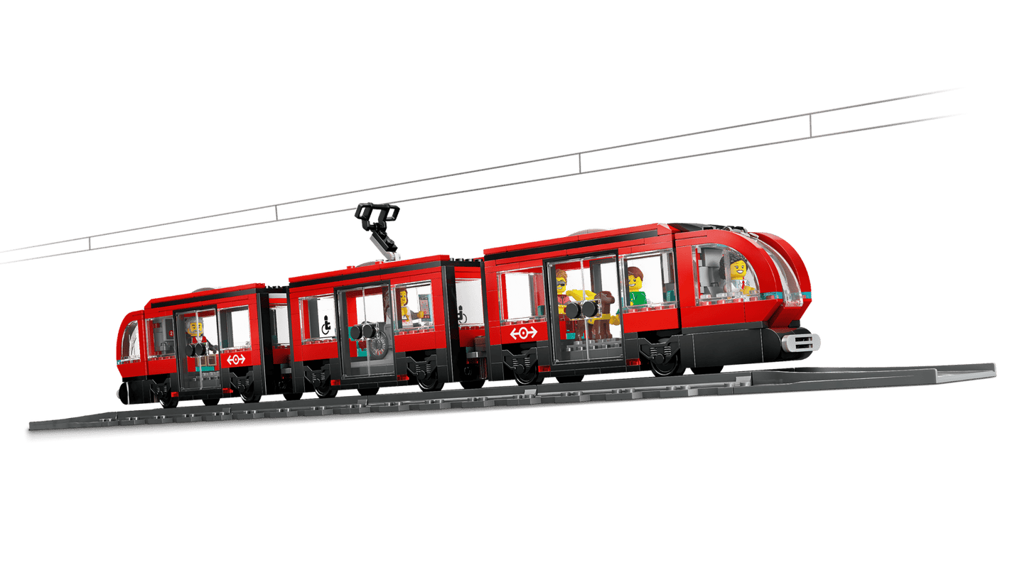 LEGO Downtown Streetcar and Station