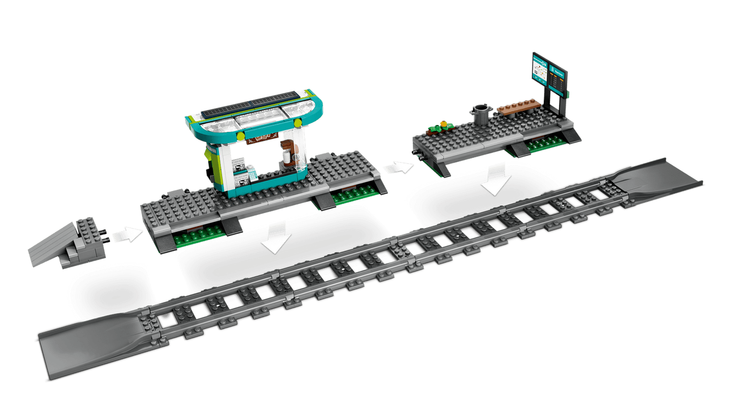 LEGO Downtown Streetcar and Station