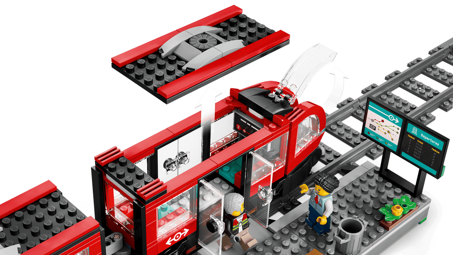 LEGO Downtown Streetcar and Station