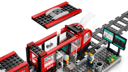 LEGO Downtown Streetcar and Station