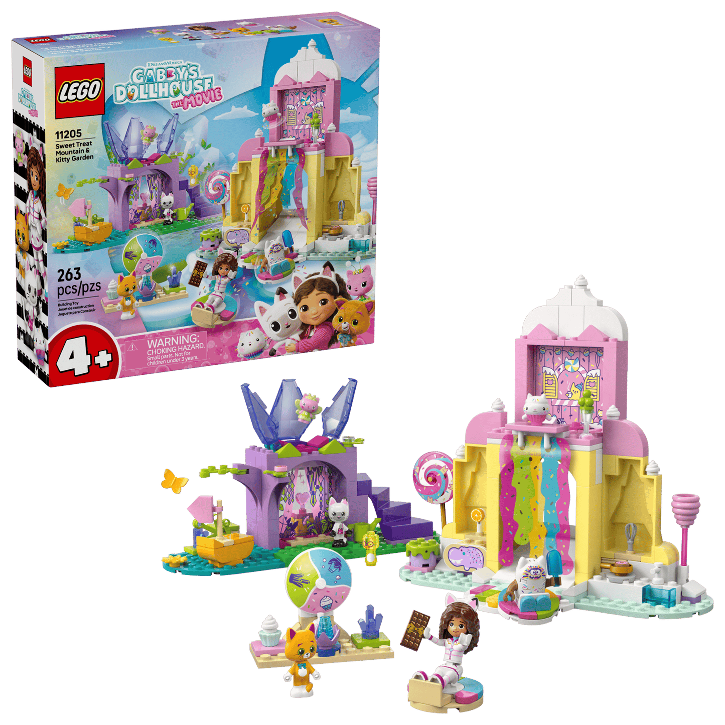 LEGO Sweet Treat Mountain and Kitty Garden