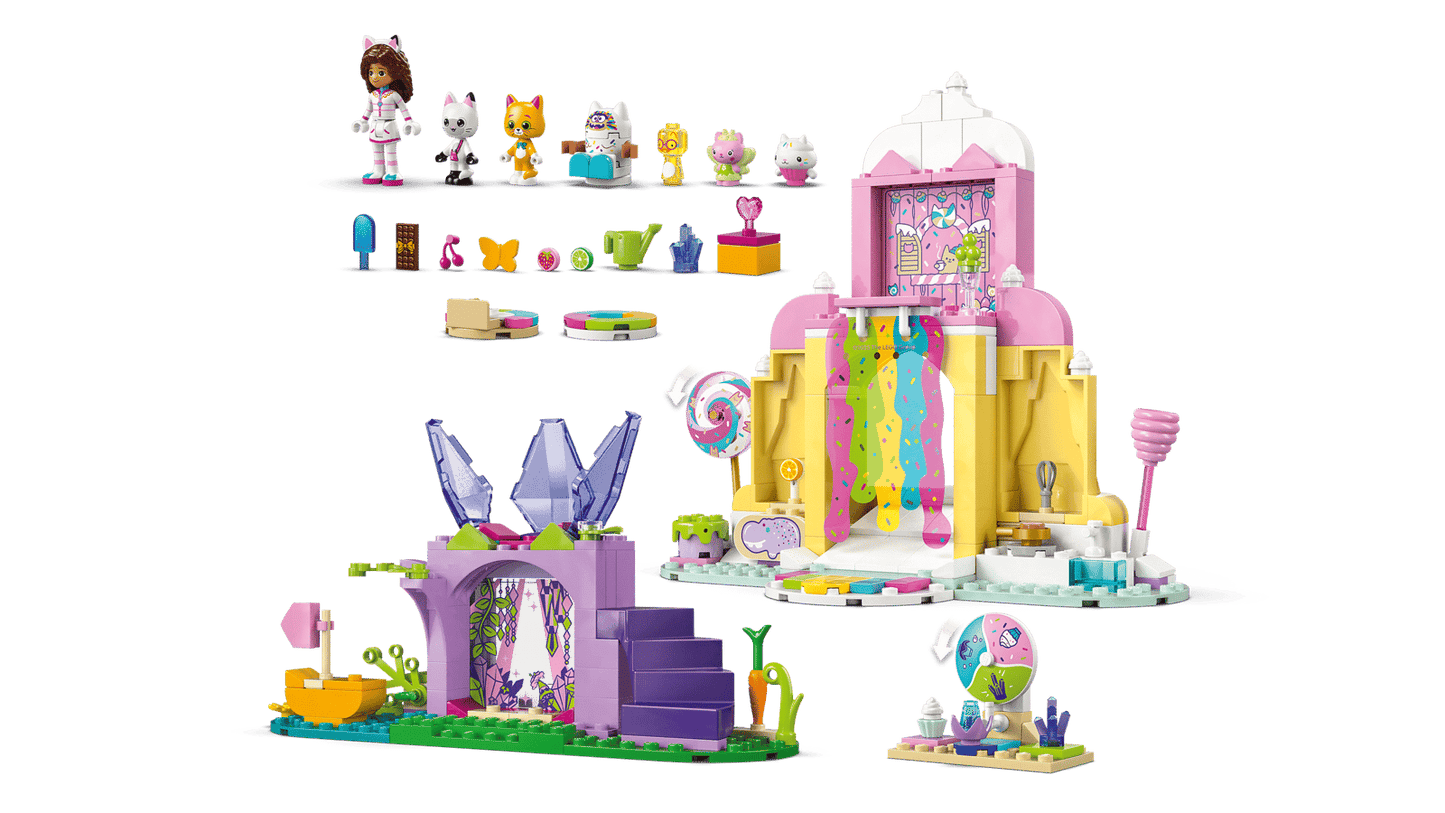 LEGO Sweet Treat Mountain and Kitty Garden