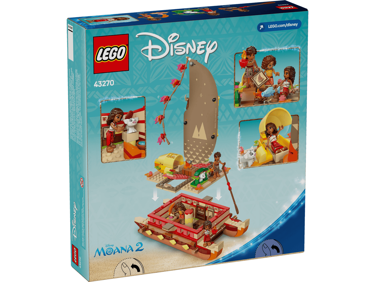 LEGO Moanas Adventure Canoe