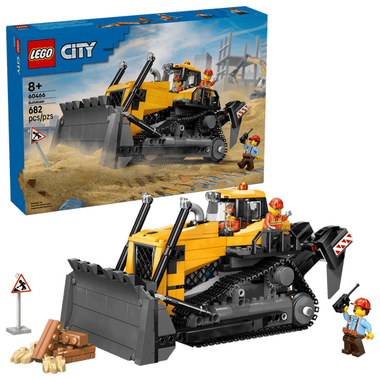 LEGO Yellow Bulldozer