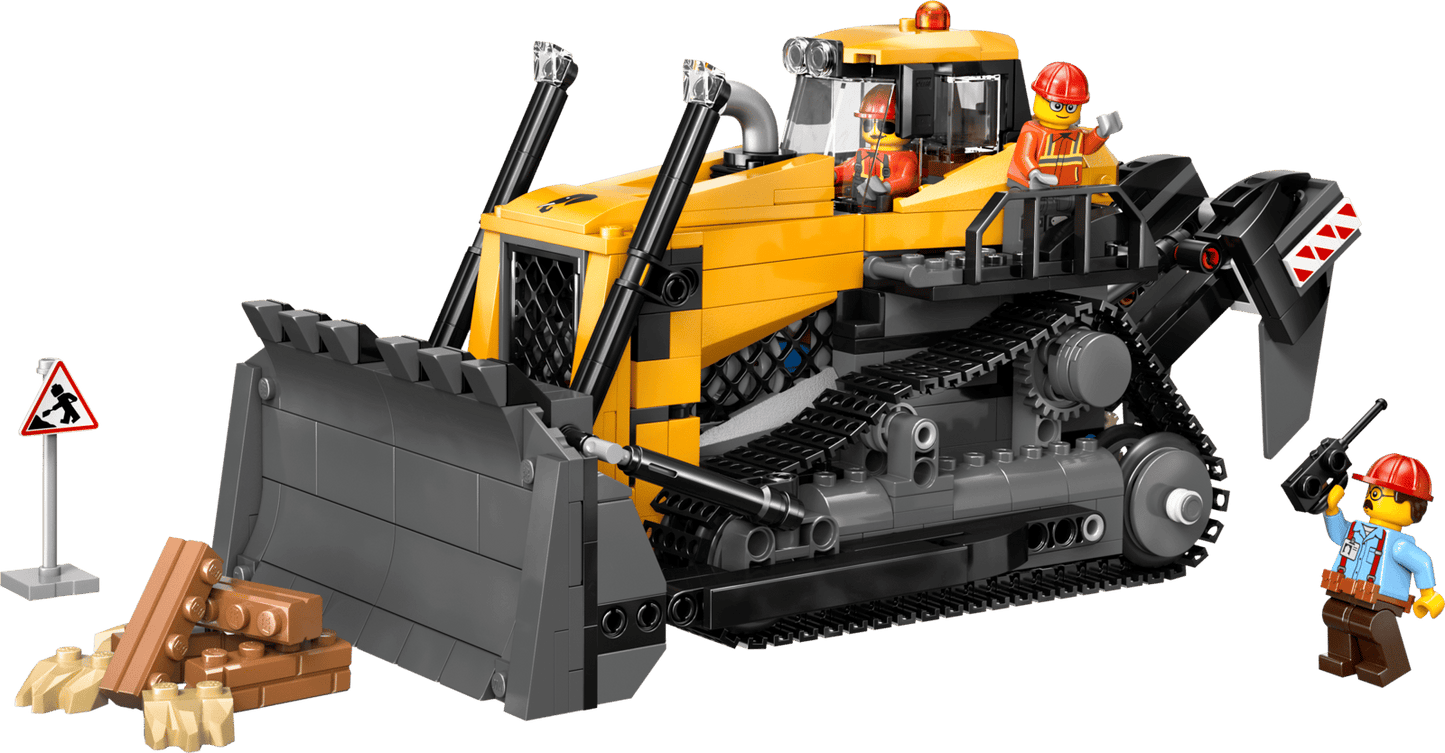 LEGO Yellow Bulldozer