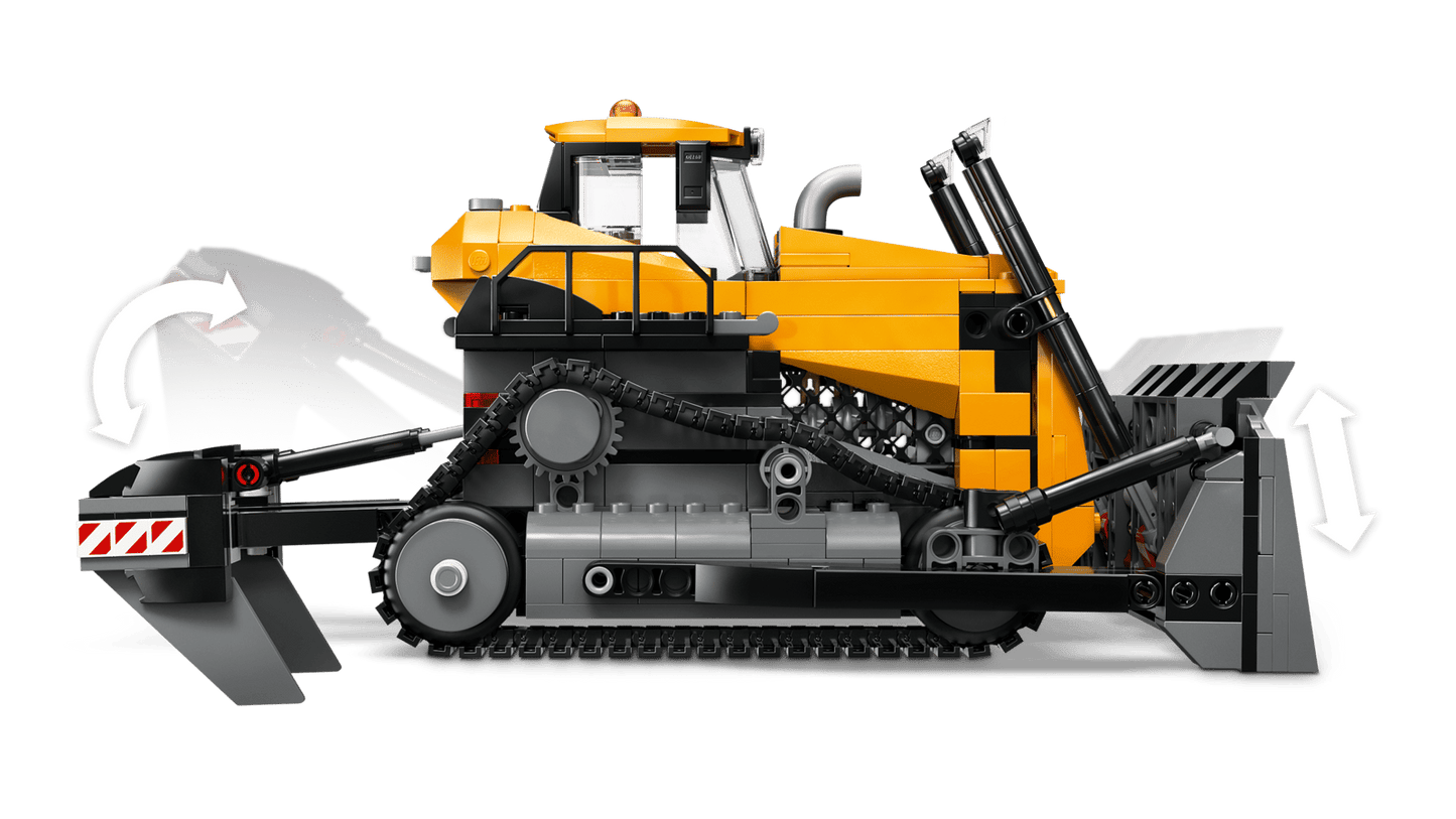 LEGO Yellow Bulldozer
