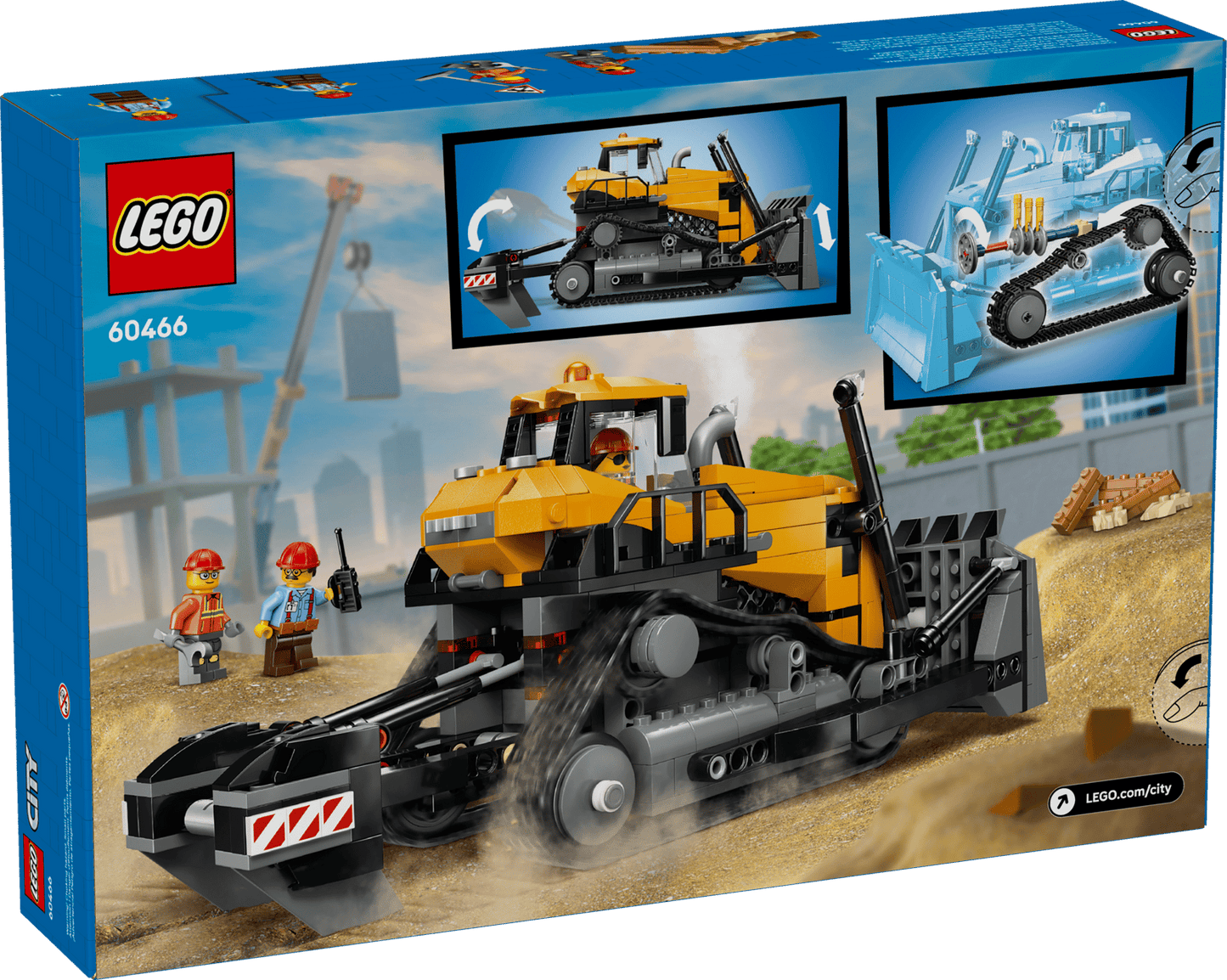 LEGO Yellow Bulldozer