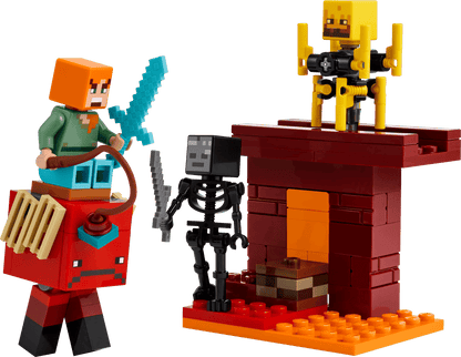 LEGO The Nether Lava Battle