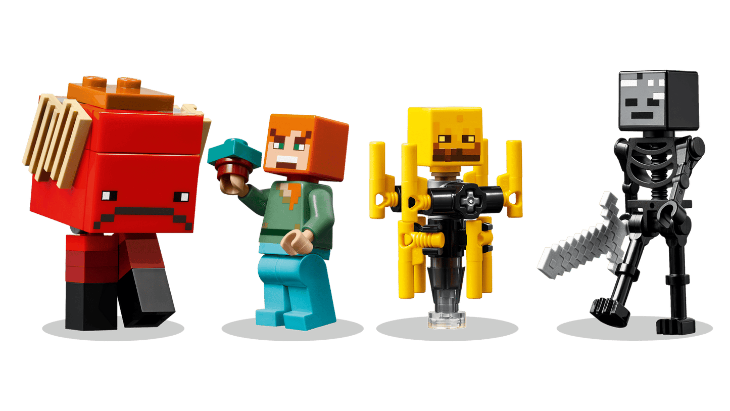 LEGO The Nether Lava Battle
