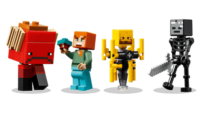 LEGO The Nether Lava Battle