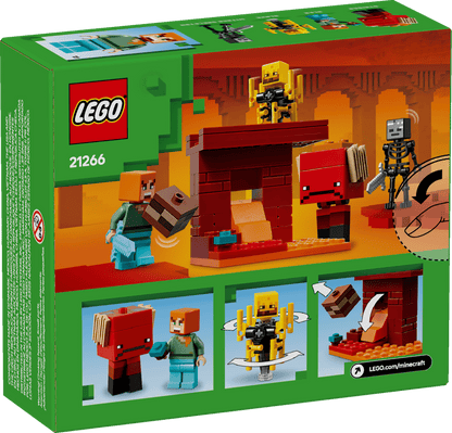 LEGO The Nether Lava Battle