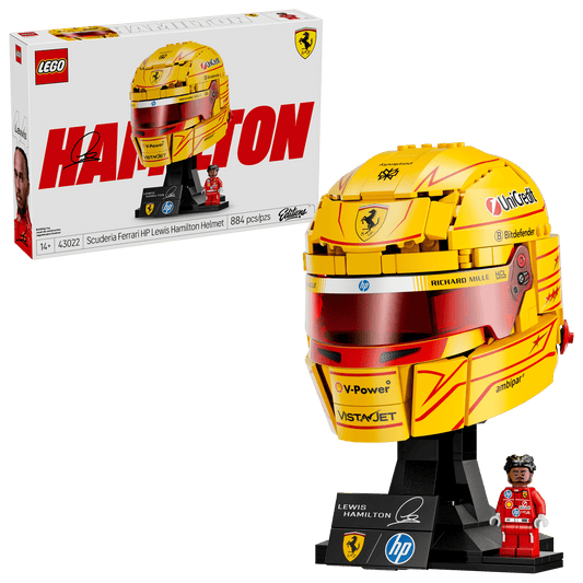 LEGO Scuderia Ferrari HP Lewis Hamilton Helmet