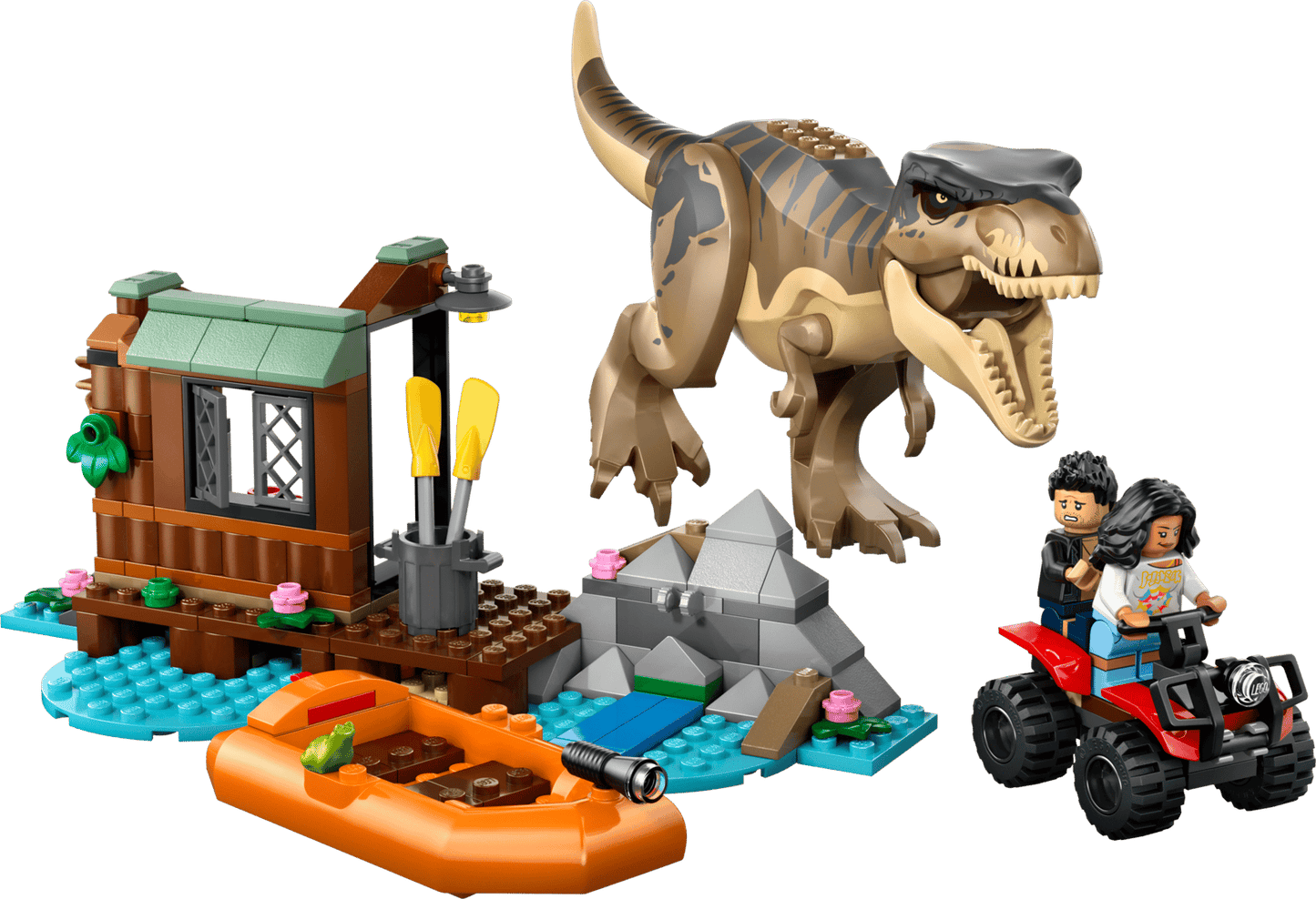 LEGO T. rex River Escape