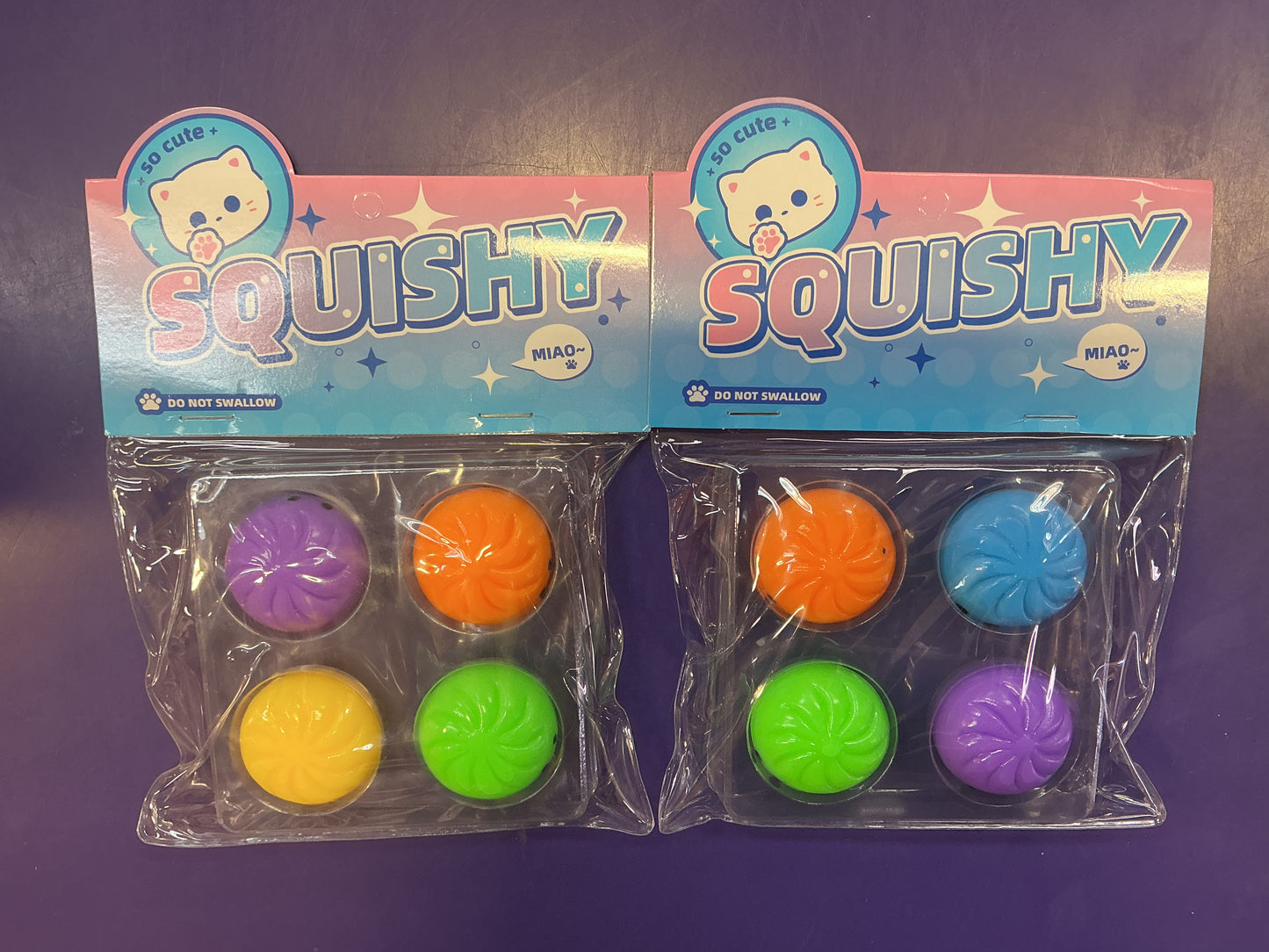 Pande Squishy Tiny 4 Pack Mini Dumpling