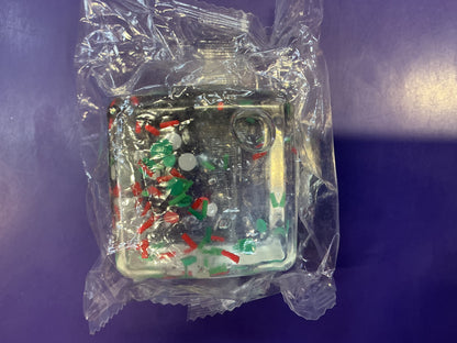 Pande Christmas sprinkles cube