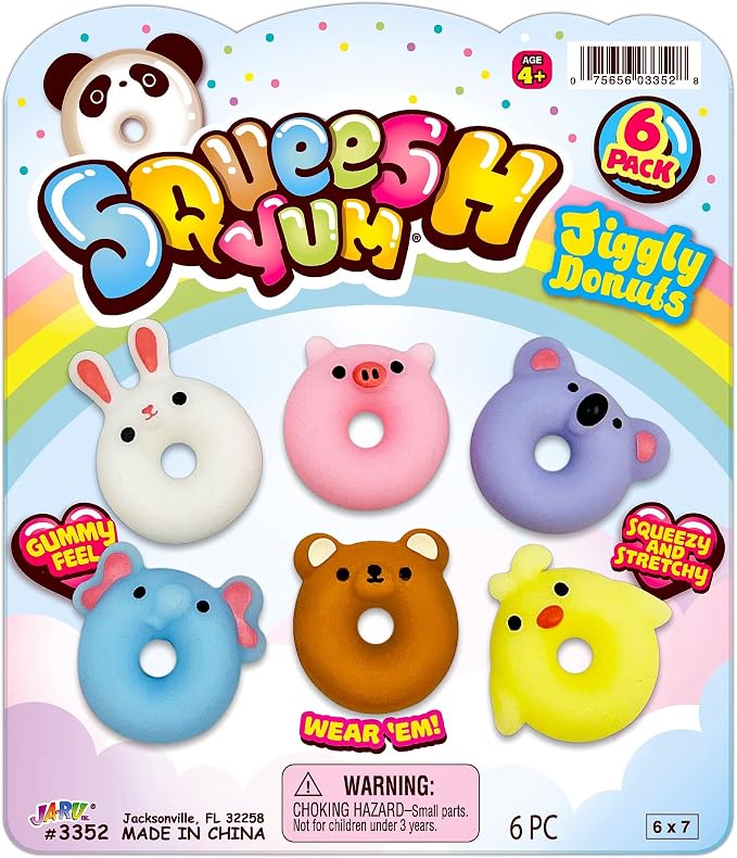 Squishy Jiggly Donuts