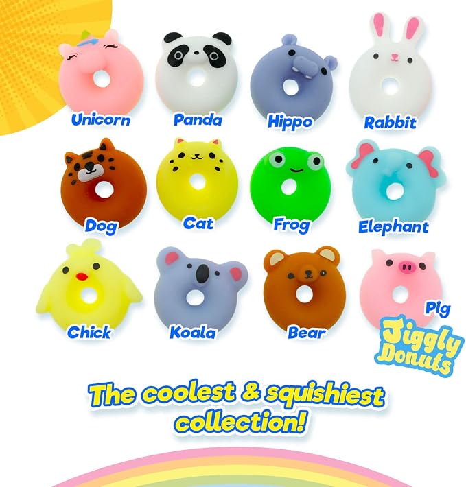 Squishy Jiggly Donuts